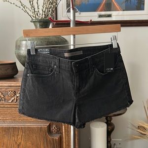 NWT Joe’s Black Denim Shorts